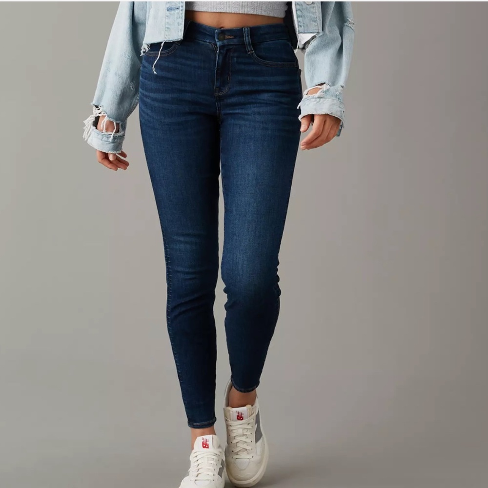 AE Next Level Curvy V-Waist High Waisted  Skinny Jegging